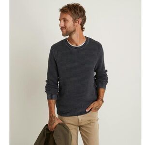 Marine Layer Women's Blue Crewneck Sweater